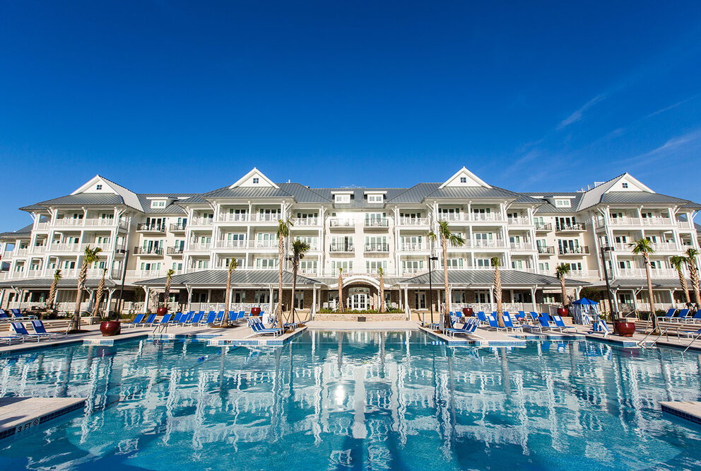 The Beach Club and it's Scenic Pool in Charleston South Carolina