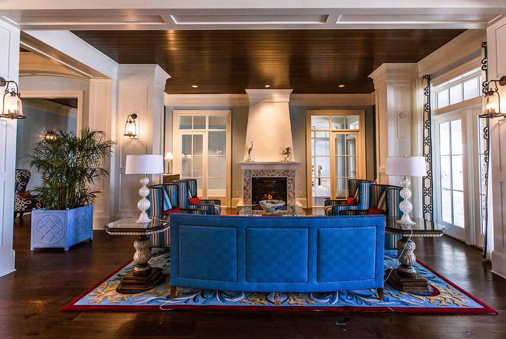 Open Hotel Foyer and Common Area