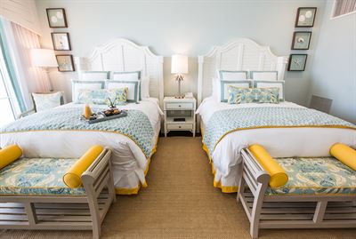 Hotel Room with Two Queen-Size Beds at The Beach Club in Charleston