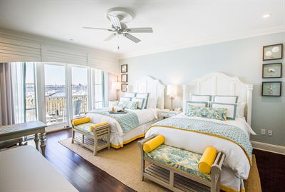 Two Queen-Size Bed Hotel Room