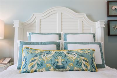 Cozy Hotel Pillows at The Beach Club