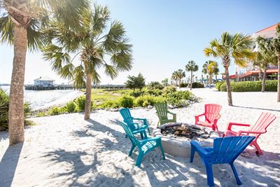 Beach Chairs on Our Private Beach