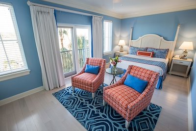 Hotel Room with Two Chairs