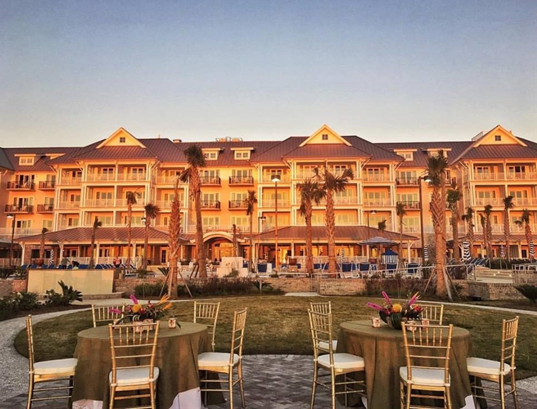 The Beach Club Resort Lawn for Charleston Outdoor Weddings