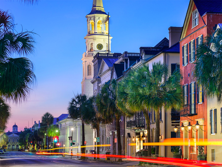 Downtown Charleston near Charleston Harbor Resort and Marina