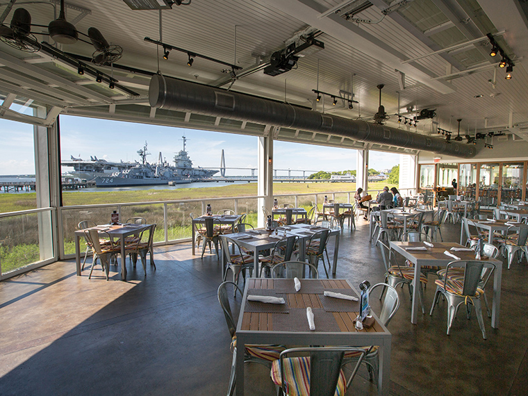 Fish House Porch at Charleston Harbor Resort & Marina