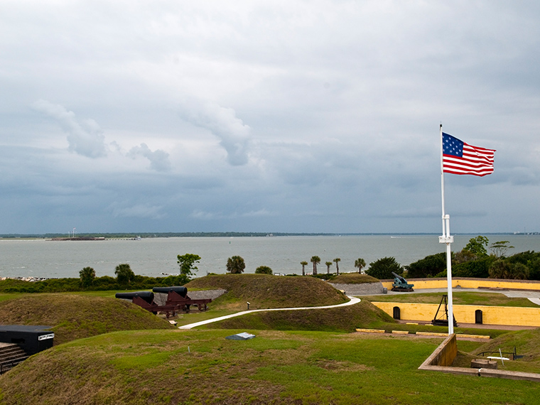 Sullivan’s Island near Charleston Harbor Resort and Marina